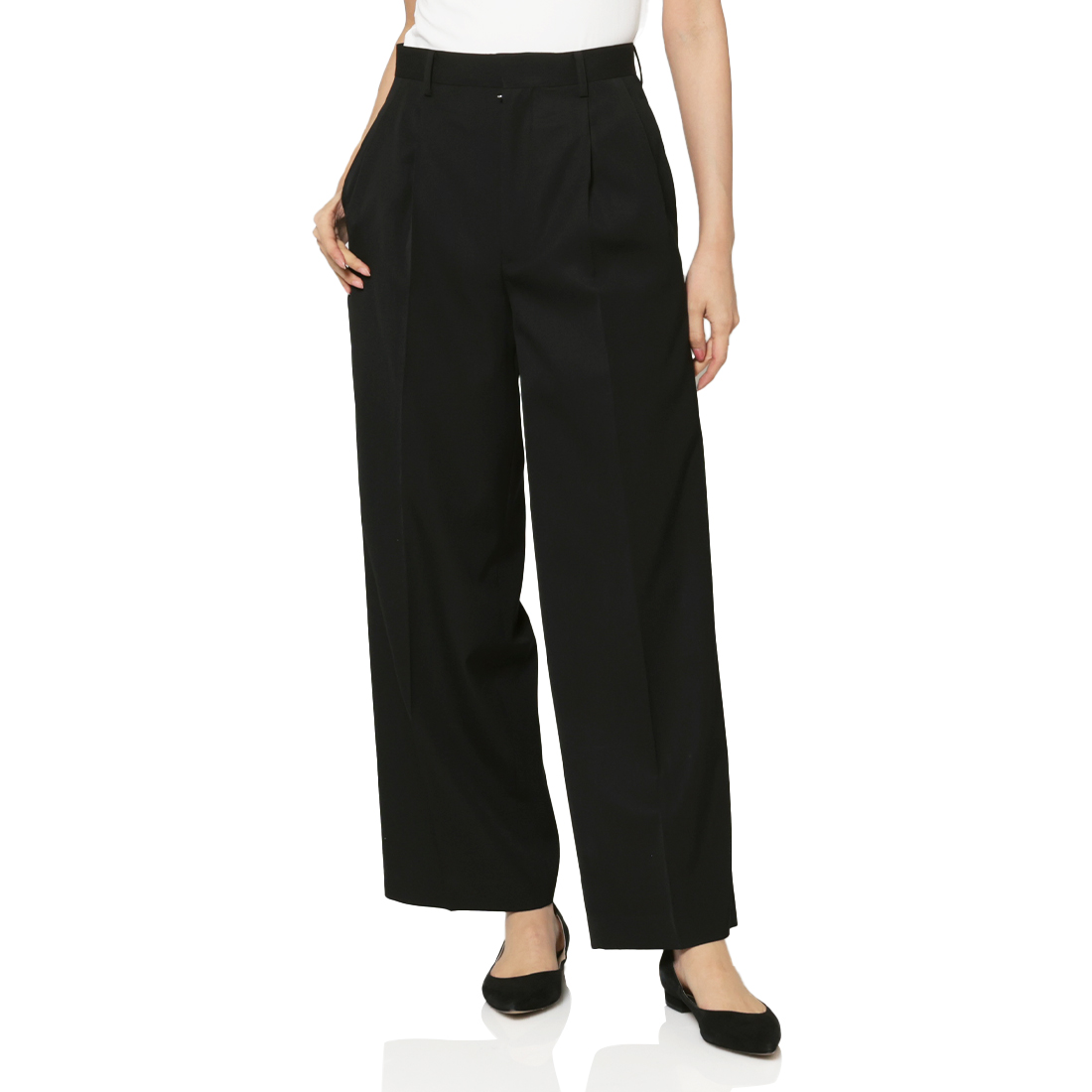 AURALEE＜オーラリー＞ ウールギャバジン タックパンツ