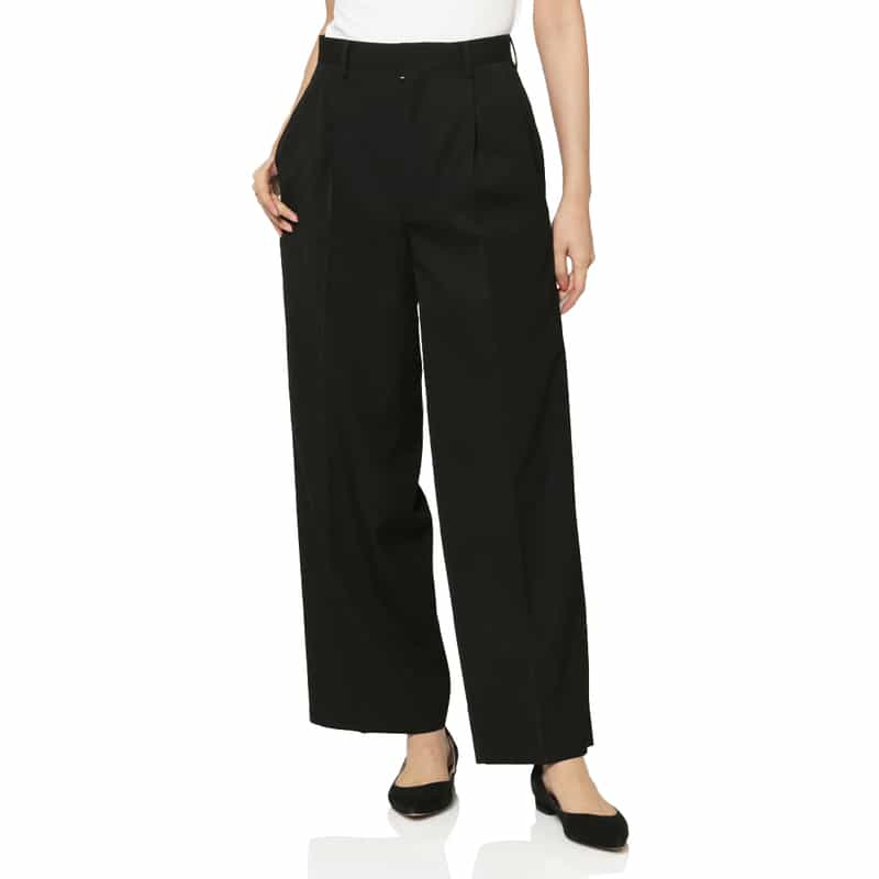 AURALEE＜オーラリー＞ ウールギャバジン タックパンツ