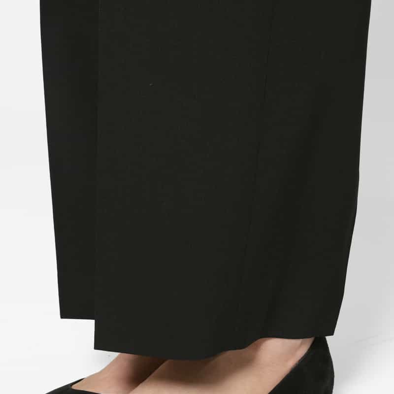 AURALEE AURALEE＜オーラリー＞ ウールギャバジン タックパンツ BLACK