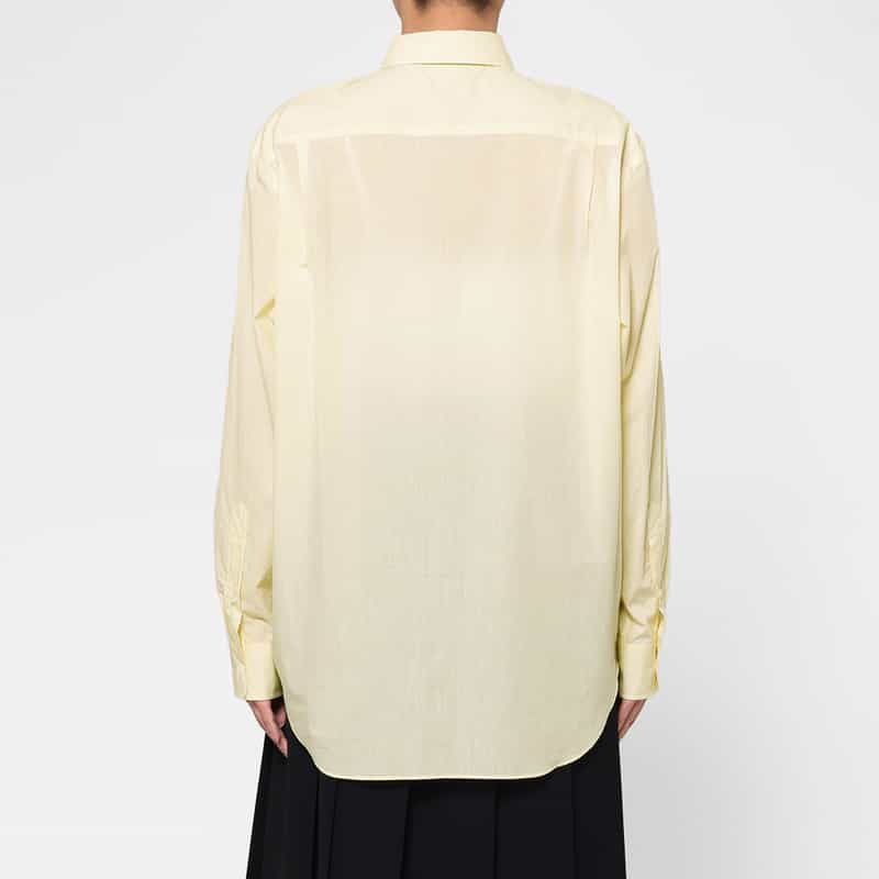 AURALEE AURALEE ＜オーラリー＞ シアー素材シャツ IVORY