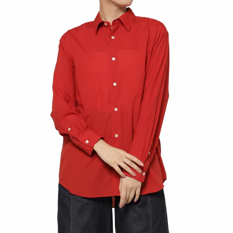 AURALEE ＜オーラリー＞ シアー素材シャツ