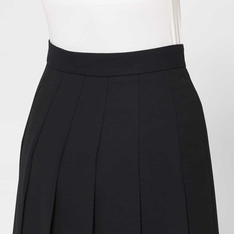 AURALEE AURALEE ＜オーラリー＞ ベルテッドプリーツスカート DARK NAVY