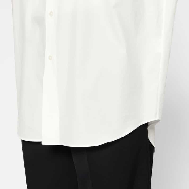 AURALEE AURALEE＜オーラリー＞ フィンクスコットンツイルシャツ WHITE