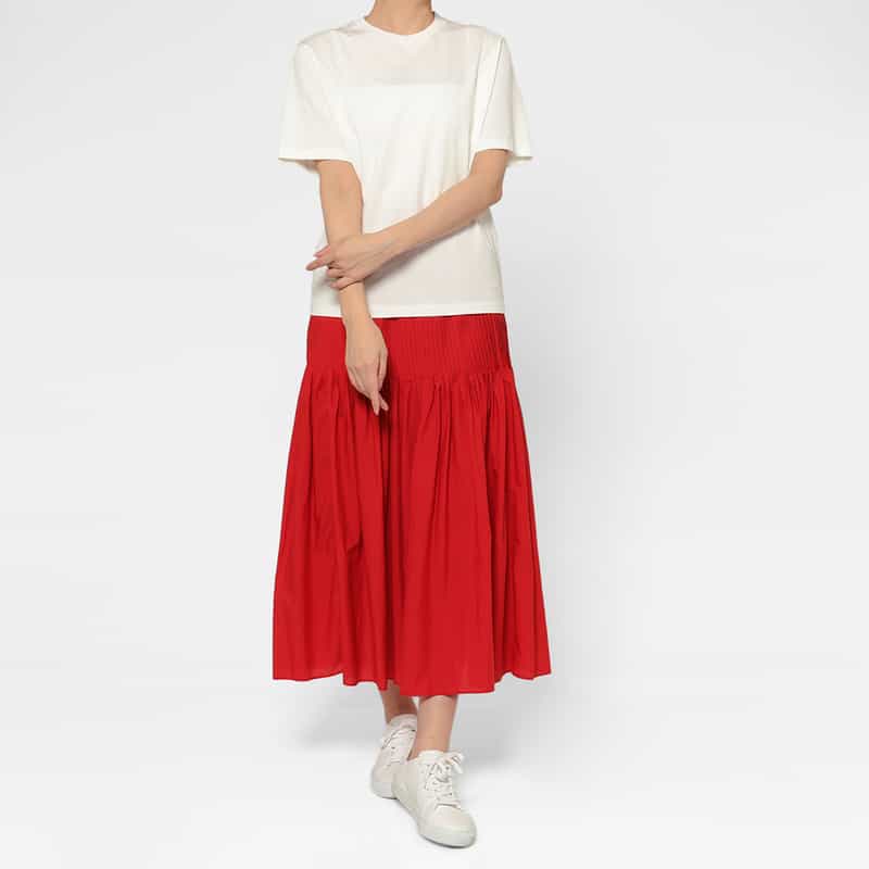 AURALEE AURALEE ＜オーラリー＞ コットンジャージーカットソー WHITE