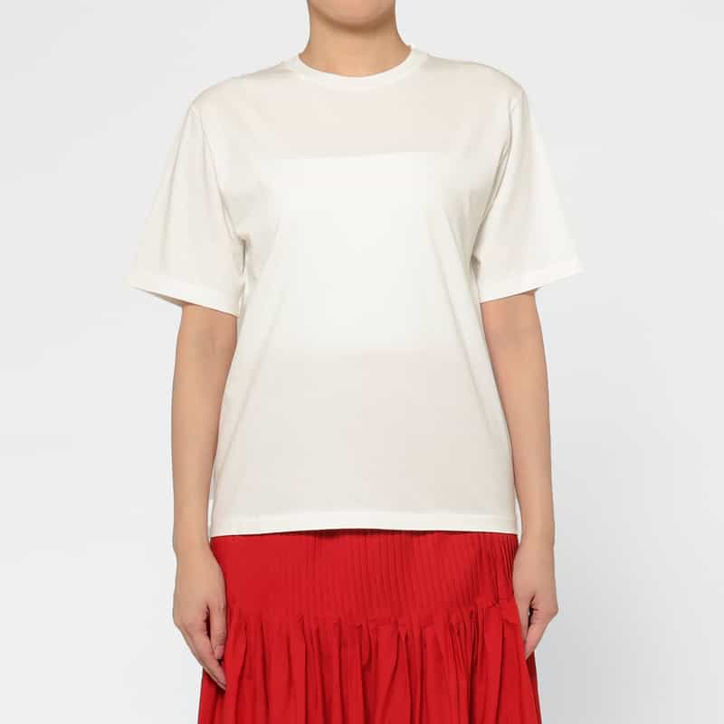 AURALEE AURALEE ＜オーラリー＞ コットンジャージーカットソー WHITE