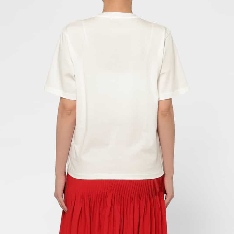 AURALEE AURALEE ＜オーラリー＞ コットンジャージーカットソー WHITE