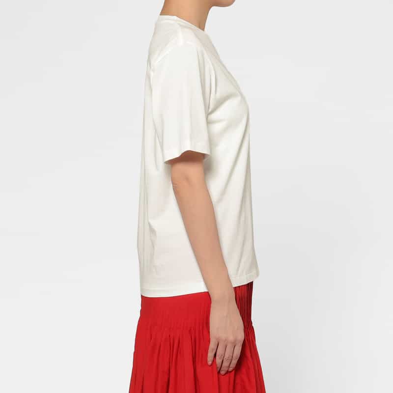 AURALEE AURALEE ＜オーラリー＞ コットンジャージーカットソー WHITE