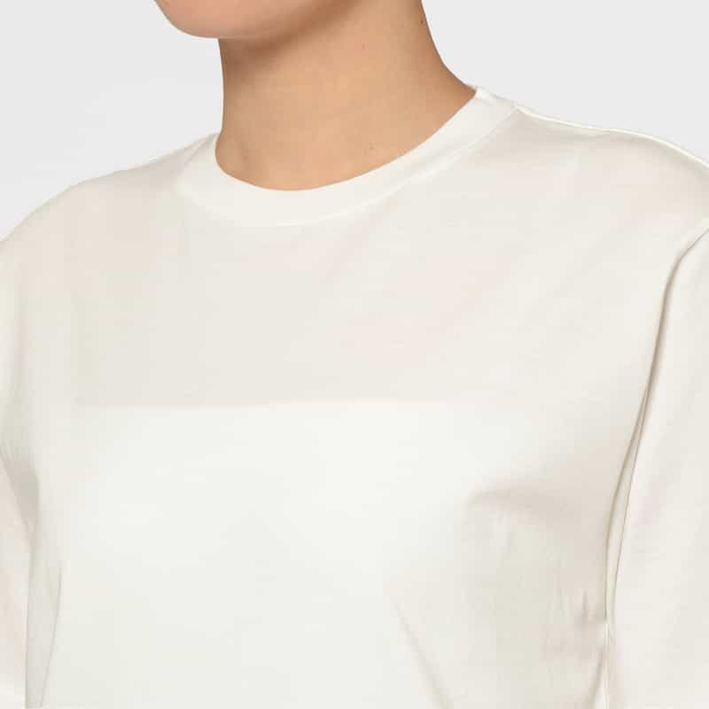 AURALEE AURALEE ＜オーラリー＞ コットンジャージーカットソー WHITE