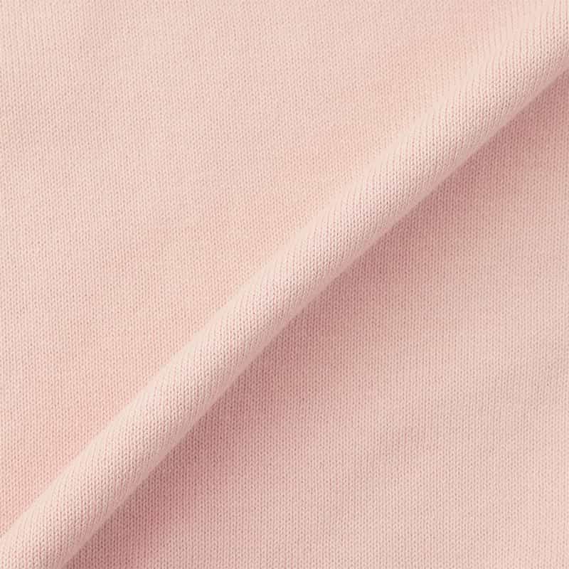 GRANSASSO GRANSASSO＜グランサッソ＞ コットンニットプルオーバー PINK