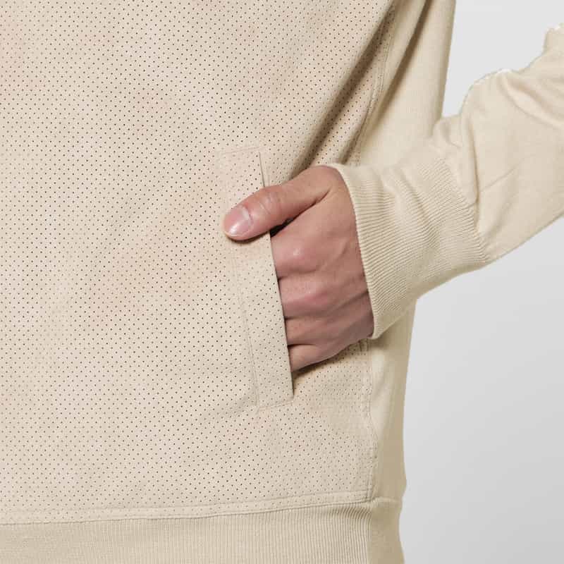 GRANSASSO GRANSASSO＜グランサッソ＞ ジップアップニットカーディガン BEIGE