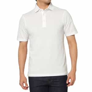 GRANSASSO＜グランサッソ＞ 鹿の子ポロシャツ