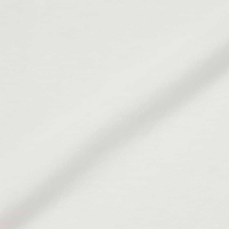 GRANSASSO GRANSASSO＜グランサッソ＞ 鹿の子ポロシャツ WHITE