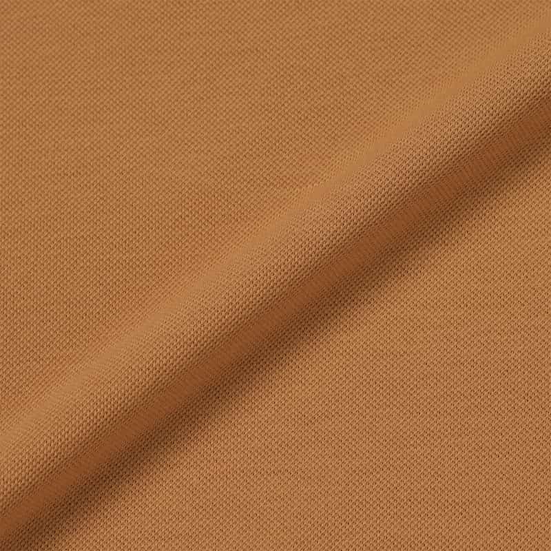 GRANSASSO GRANSASSO＜グランサッソ＞ 鹿の子ポロシャツ ORANGE