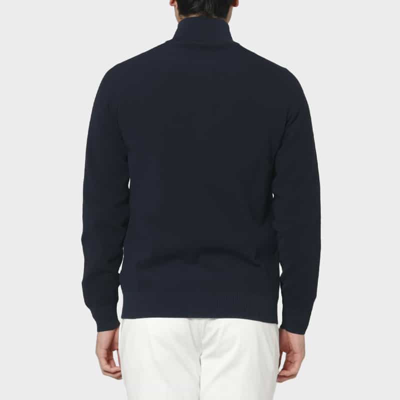 FILIPPO DE LAURENTIIS FILIPPO DE LAURENTIIS＜フィリップ デ ローレンティス＞ ニットカーディガン NAVY