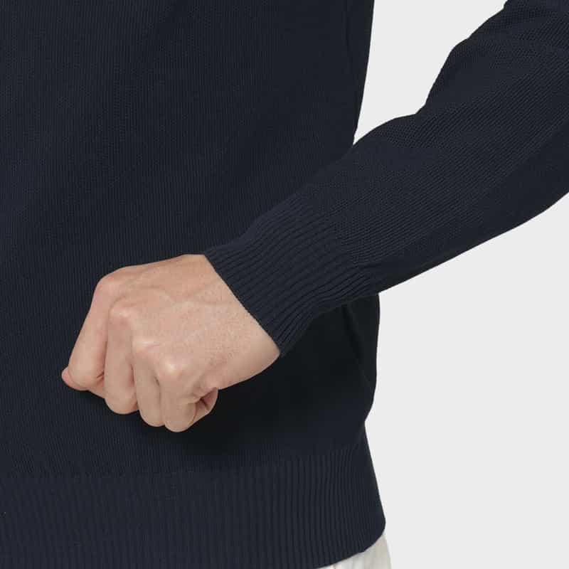 FILIPPO DE LAURENTIIS FILIPPO DE LAURENTIIS＜フィリップ デ ローレンティス＞ ニットカーディガン NAVY