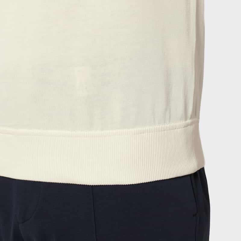 FILIPPO DE LAURENTIIS FILIPPO DE LAURENTIIS＜フィリップ デ ローレンティス＞ ニットプルオーバー WHITE