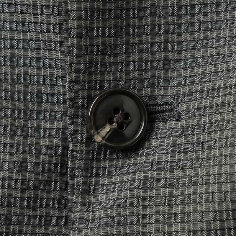 BARNEYS NEW YORK セットアップ シアサッカー素材テーラードジャケット GRAY