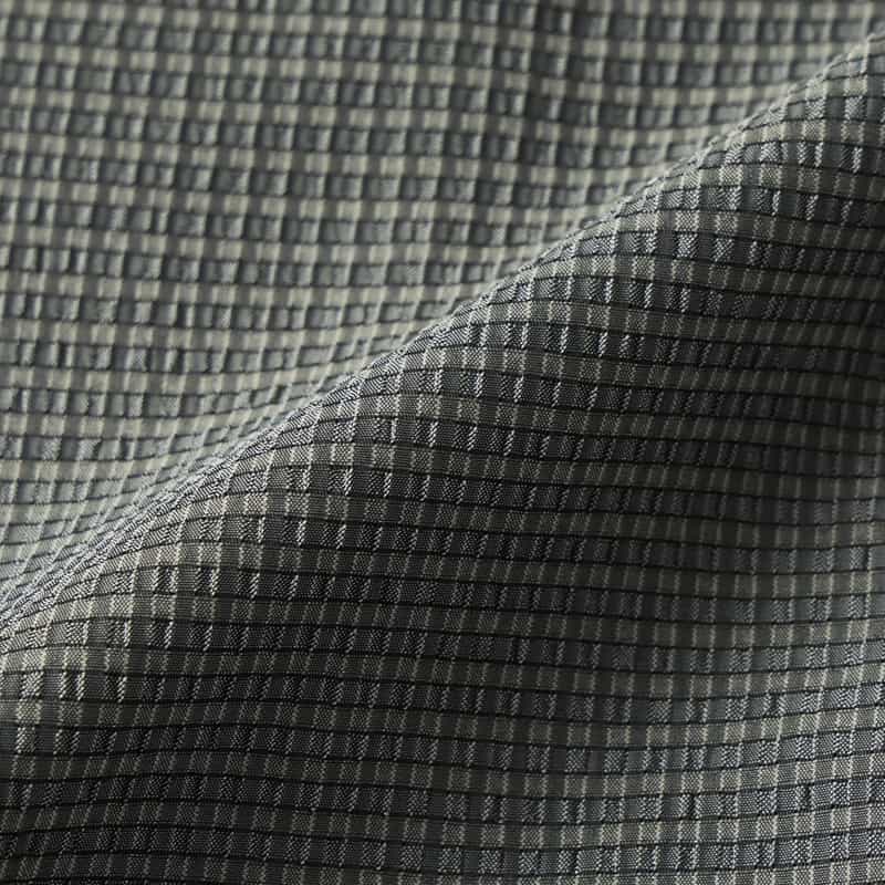 BARNEYS NEW YORK セットアップ シアサッカー素材テーラードジャケット GRAY