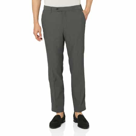 セットアップ シアサッカー素材ストレッチパンツ