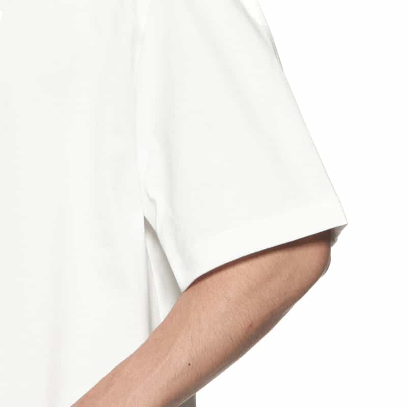 STUDIO NICHOLSON STUDIO NICHOLSON＜スタジオ　ニコルソン＞ ショートスリーブカットソー WHITE