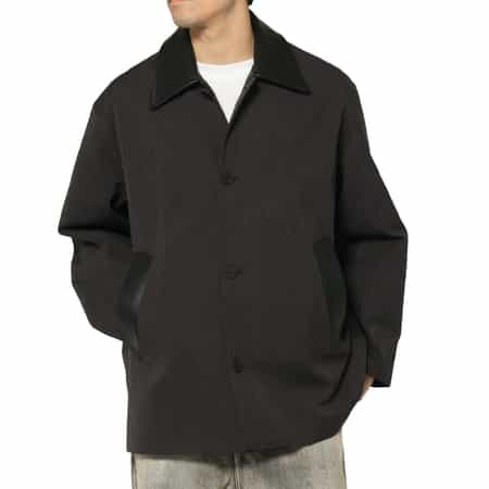 STUDIO NICHOLSON＜スタジオ ニコルソン＞ レザーカラーブルゾン