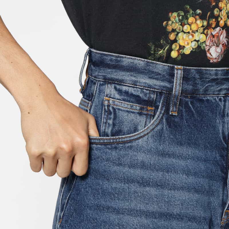 STUDIO NICHOLSON STUDIO NICHOLSON＜スタジオ　ニコルソン＞ デニムパンツ BLUE