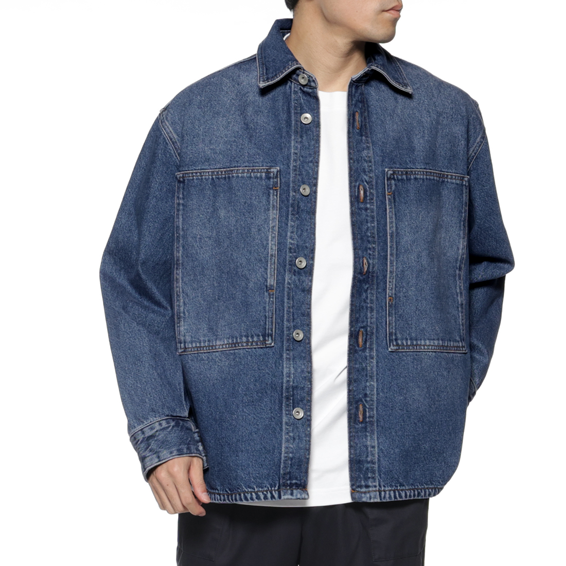 STUDIO NICHOLSON＜スタジオ　ニコルソン＞ デニムシャツ