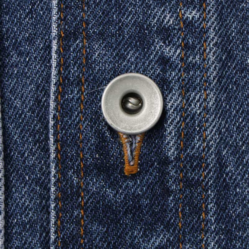 STUDIO NICHOLSON STUDIO NICHOLSON＜スタジオ　ニコルソン＞ デニムシャツ BLUE