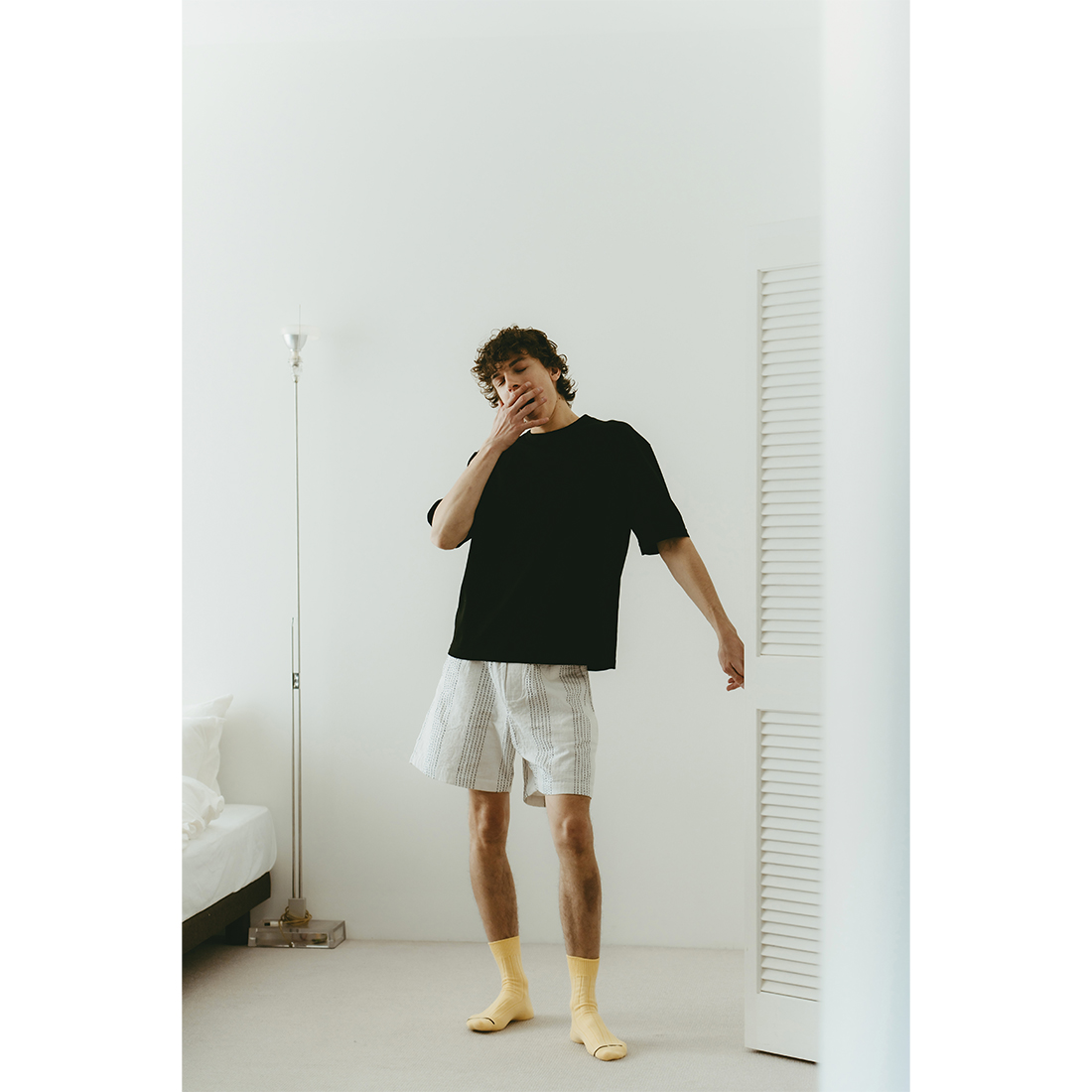 PIPPIOLINO＜ピッピオリーノ＞ バーニーズ　ニューヨーク限定 コットンニットTシャツ