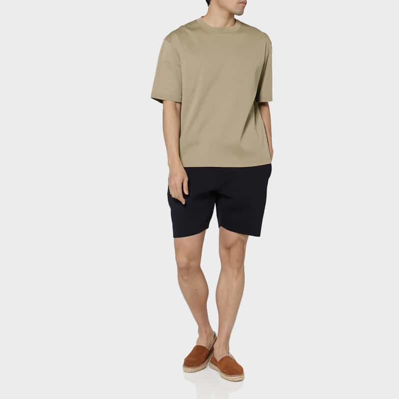 PIPPIOLINO PIPPIOLINO＜ピッピオリーノ＞ バーニーズ　ニューヨーク限定 コットンニットTシャツ GREIGE