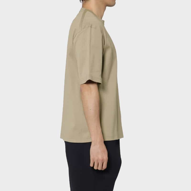 PIPPIOLINO PIPPIOLINO＜ピッピオリーノ＞ バーニーズ　ニューヨーク限定 コットンニットTシャツ GREIGE