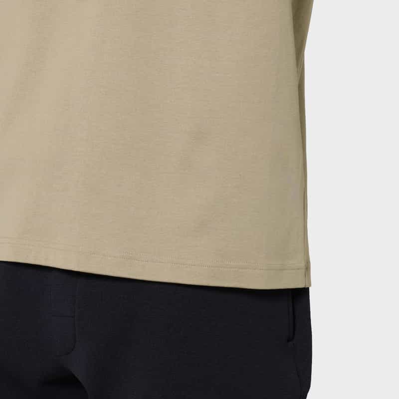 PIPPIOLINO PIPPIOLINO＜ピッピオリーノ＞ バーニーズ　ニューヨーク限定 コットンニットTシャツ GREIGE