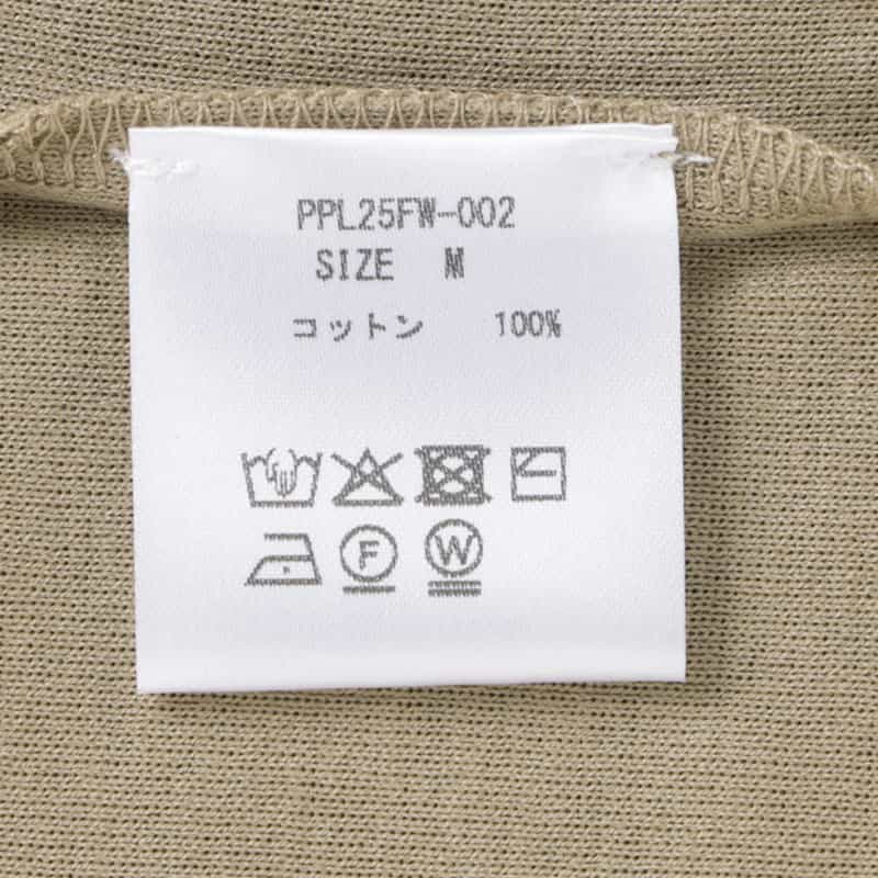 PIPPIOLINO PIPPIOLINO＜ピッピオリーノ＞ バーニーズ　ニューヨーク限定 コットンニットTシャツ GREIGE