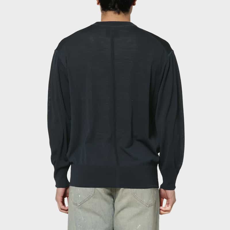 PIPPIOLINO PIPPIOLINO＜ピッピオリーノ＞ バーニーズ　ニューヨーク限定ロングスリーブニットTシャツ NAVY