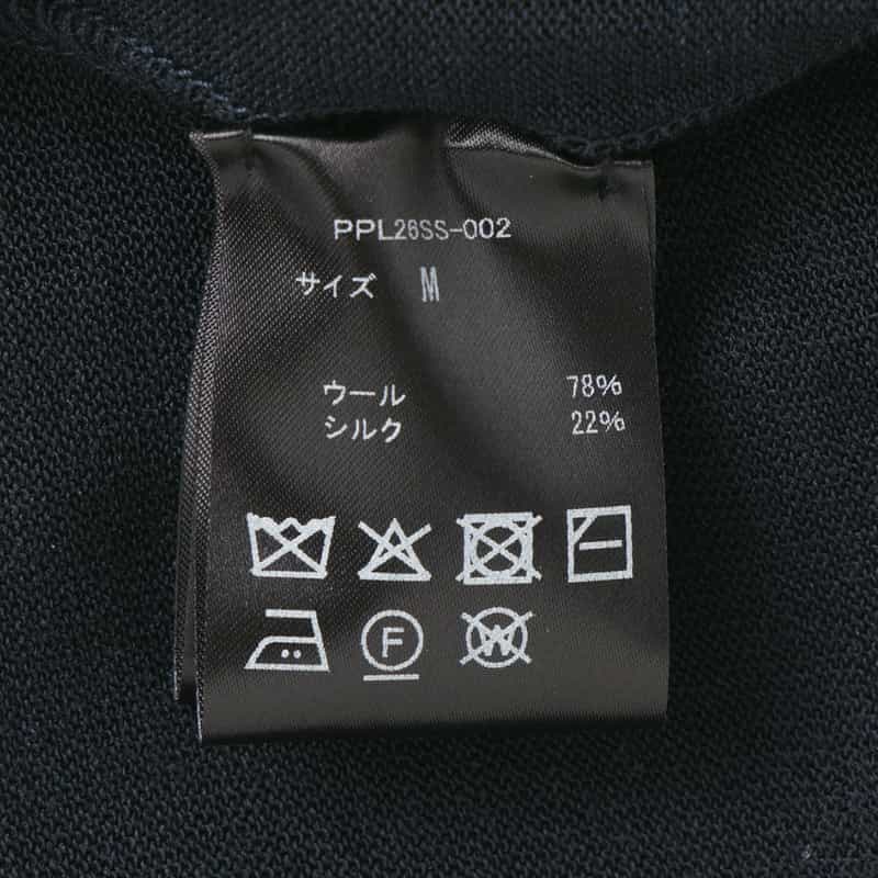 PIPPIOLINO PIPPIOLINO＜ピッピオリーノ＞ バーニーズ　ニューヨーク限定ロングスリーブニットTシャツ NAVY