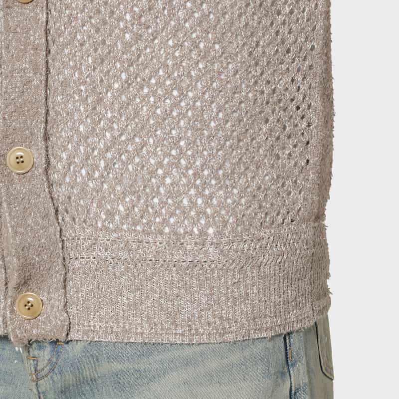 PIPPIOLINO PIPPIOLINO＜ピッピオリーノ＞ バーニーズ　ニューヨーク限定ニットカーディガン GREIGE