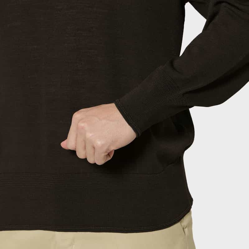 PIPPIOLINO PIPPIOLINO＜ピッピオリーノ＞ バーニーズ　ニューヨーク限定 スキッパーニットポロシャツ BROWN