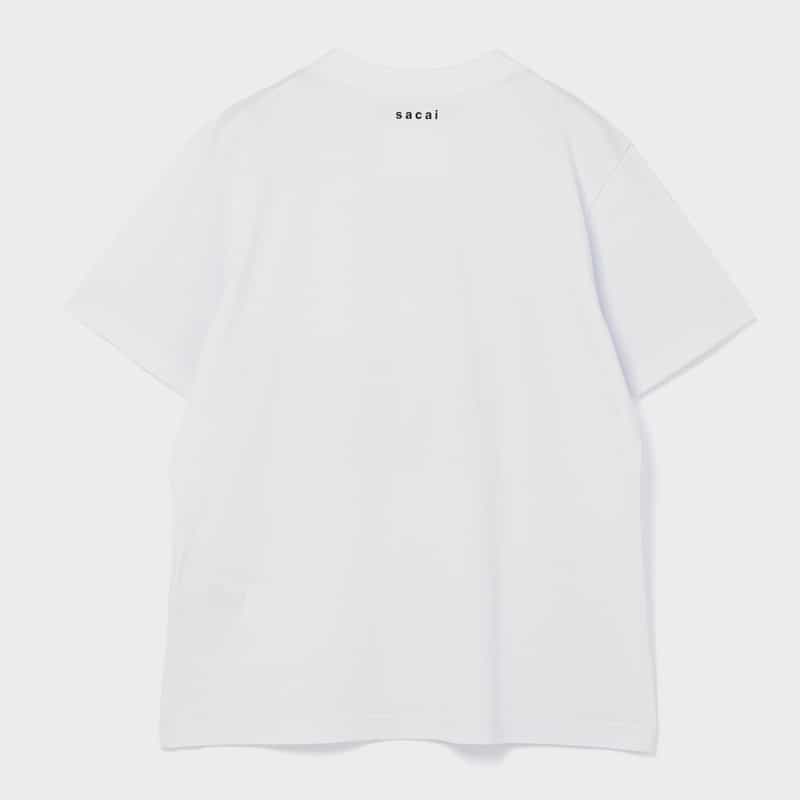 SACAI SACAI＜サカイ＞ グラフィックTシャツ（メンズ） WHITE