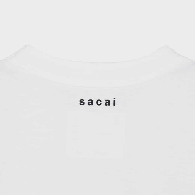 SACAI SACAI＜サカイ＞ グラフィックTシャツ（メンズ） WHITE