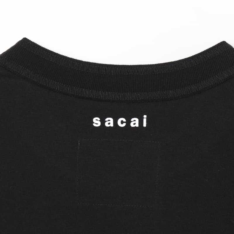 SACAI SACAI＜サカイ＞ グラフィックTシャツ（メンズ） BLACK