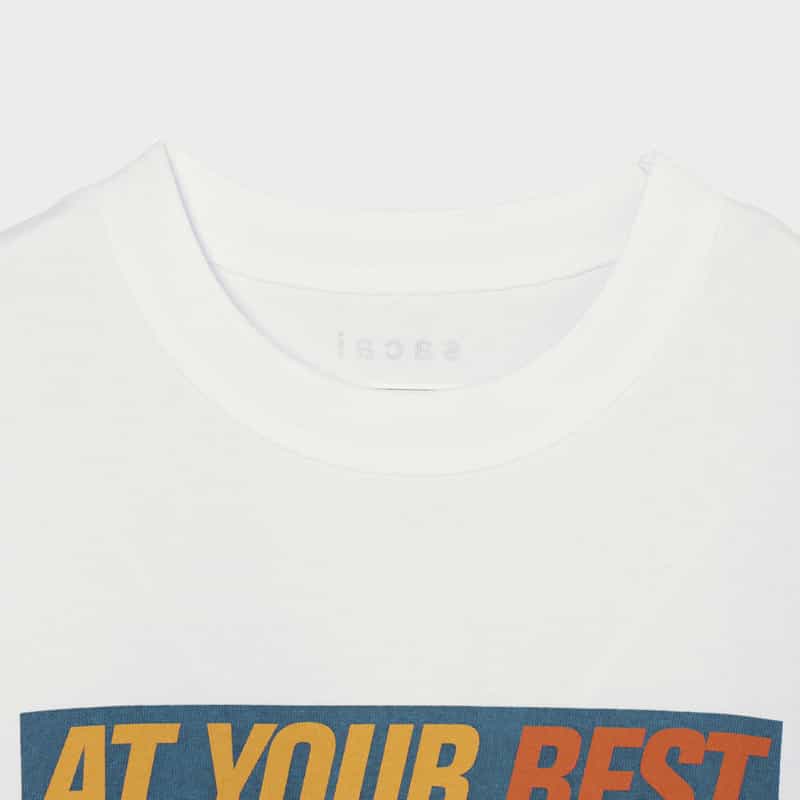 SACAI SACAI＜サカイ＞ グラフィックTシャツ（メンズ） WHITE