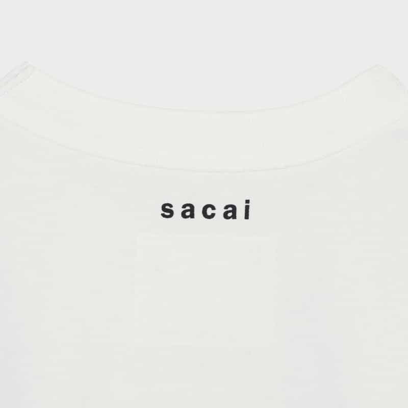 SACAI SACAI＜サカイ＞ グラフィックTシャツ（メンズ） WHITE
