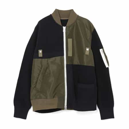 SACAI＜サカイ＞ コンビネーションブルゾン