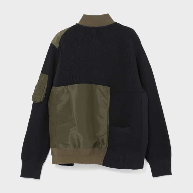 SACAI SACAI＜サカイ＞ コンビネーションブルゾン NAVY