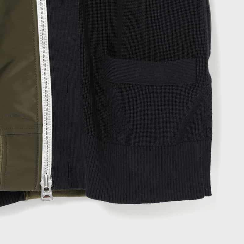 SACAI SACAI＜サカイ＞ コンビネーションブルゾン NAVY