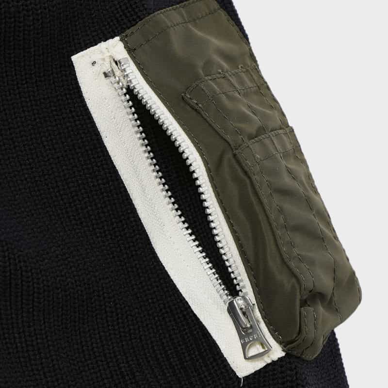 SACAI SACAI＜サカイ＞ コンビネーションブルゾン NAVY