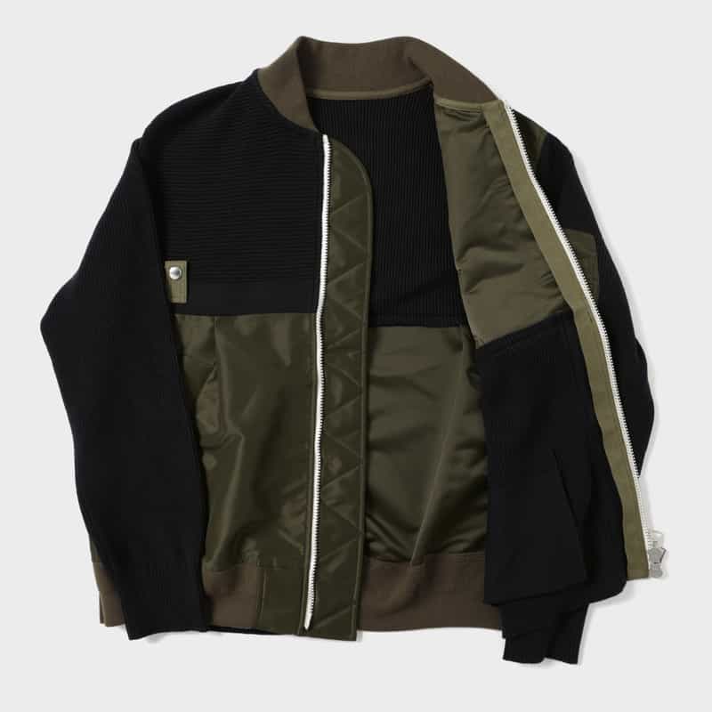 SACAI SACAI＜サカイ＞ コンビネーションブルゾン NAVY