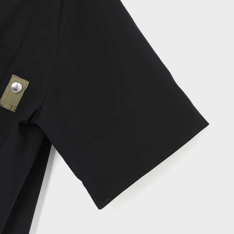 SACAI SACAI＜サカイ＞ コンビネーションシャツ NAVY