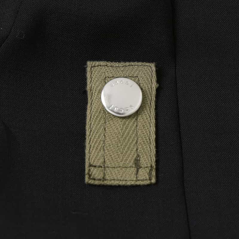 SACAI SACAI＜サカイ＞ コンビネーションシャツ NAVY