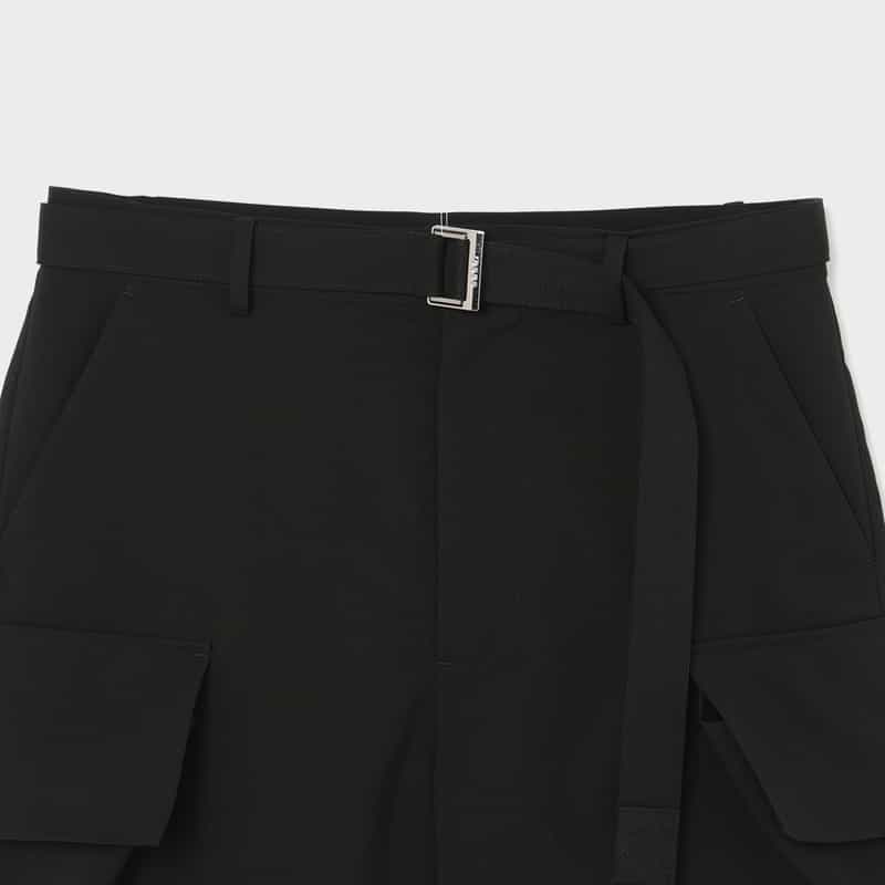 SACAI SACAI＜サカイ＞ スーチングショーツ BLACK